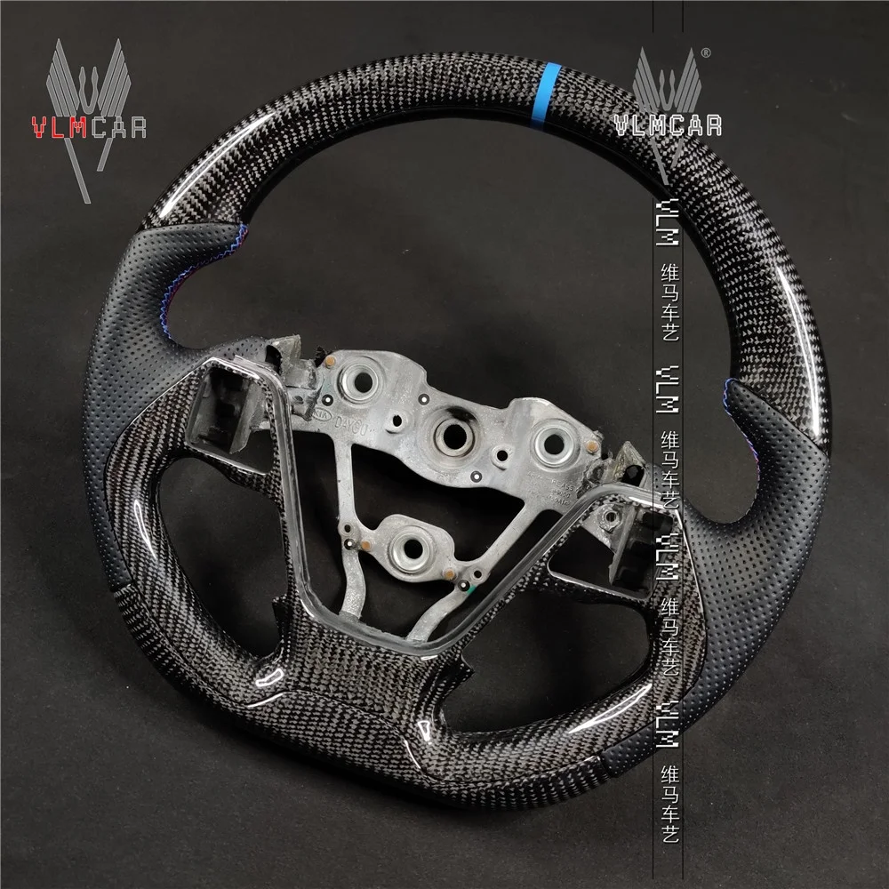 Various styles carbon fiber steering wheel for KIA K3 /All KIA models can be customized