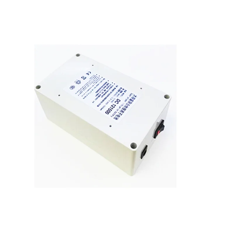 DC 121500 DC 15000mAh 12V Super Lithium Polymer Battery Pack with white case for CCTV Camera LED Strips lan router