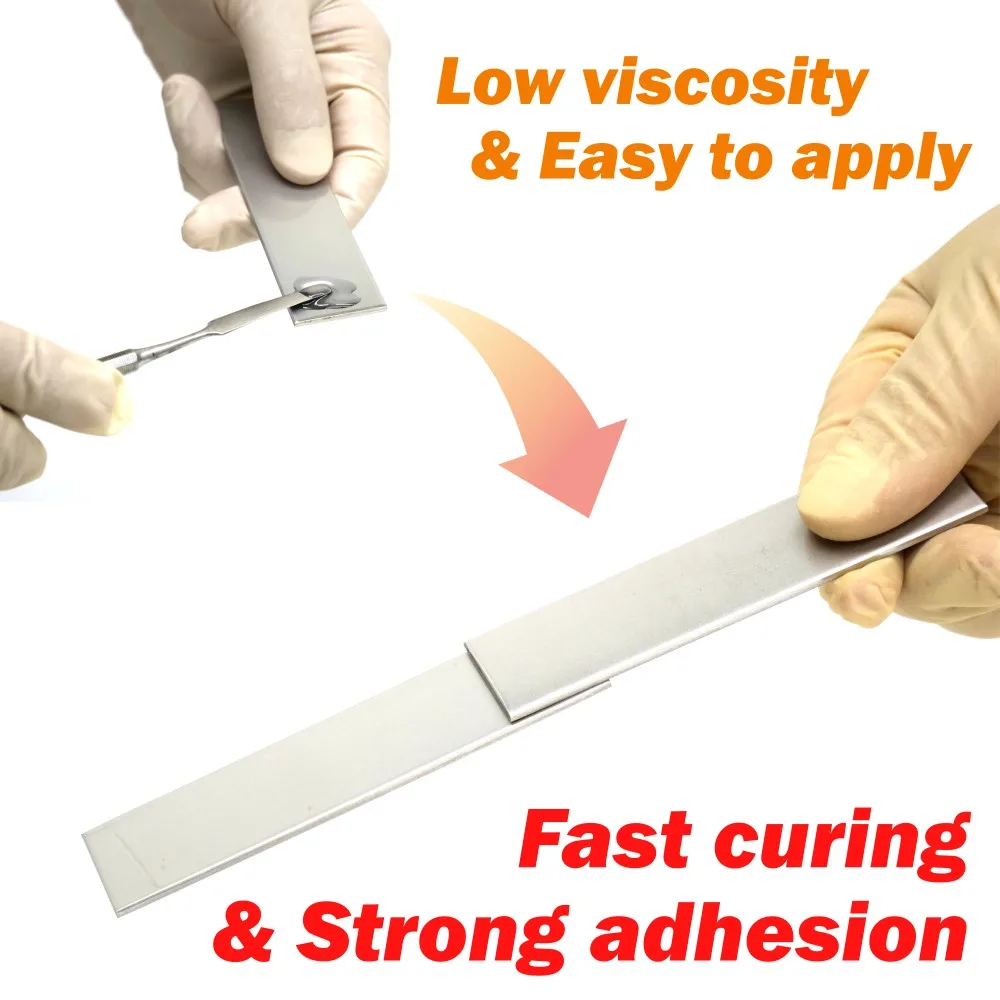 Safe clean highly reliable premium waterproof metal bonding adhesive /AG-1A/AG-1B2