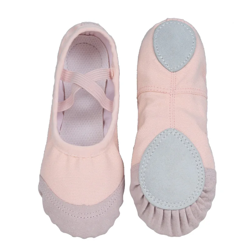 2024 Good Quality Flat Ballet Shoes Canvas Soft Sole Dance Ballet Point Shoes Ballerina Shoes Women Ballet Slipper For Girls
