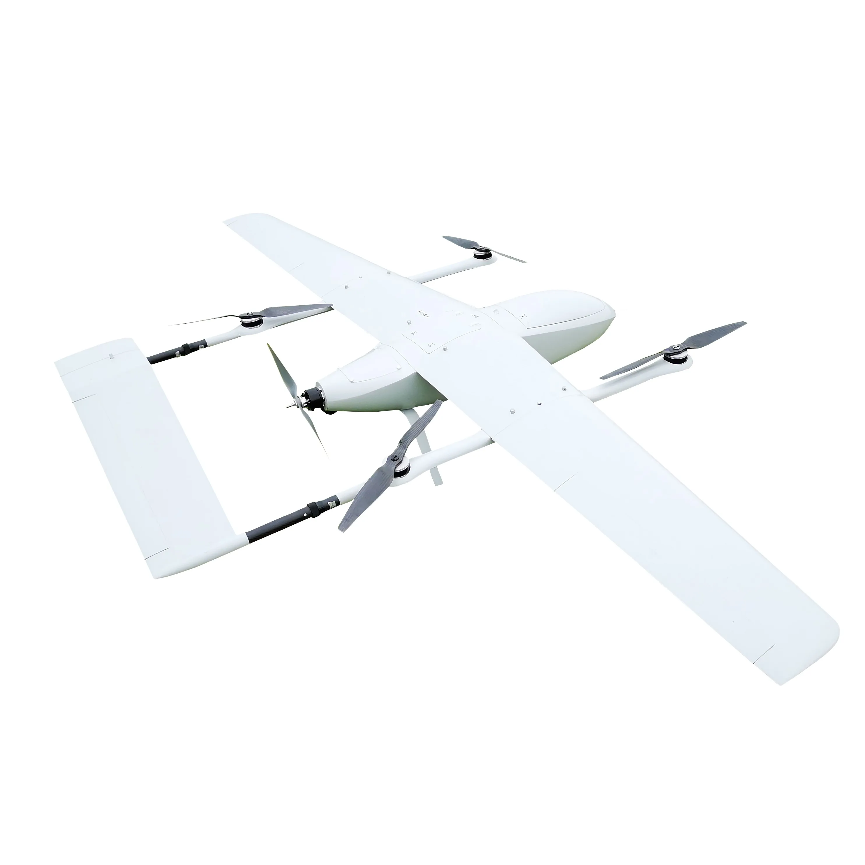 Linghang Uav Fixed Wing Simple Operation Vtol Uav Drone Frame Large Electrical Vtol Uav Body Fixed Wing Drone De Cartographie