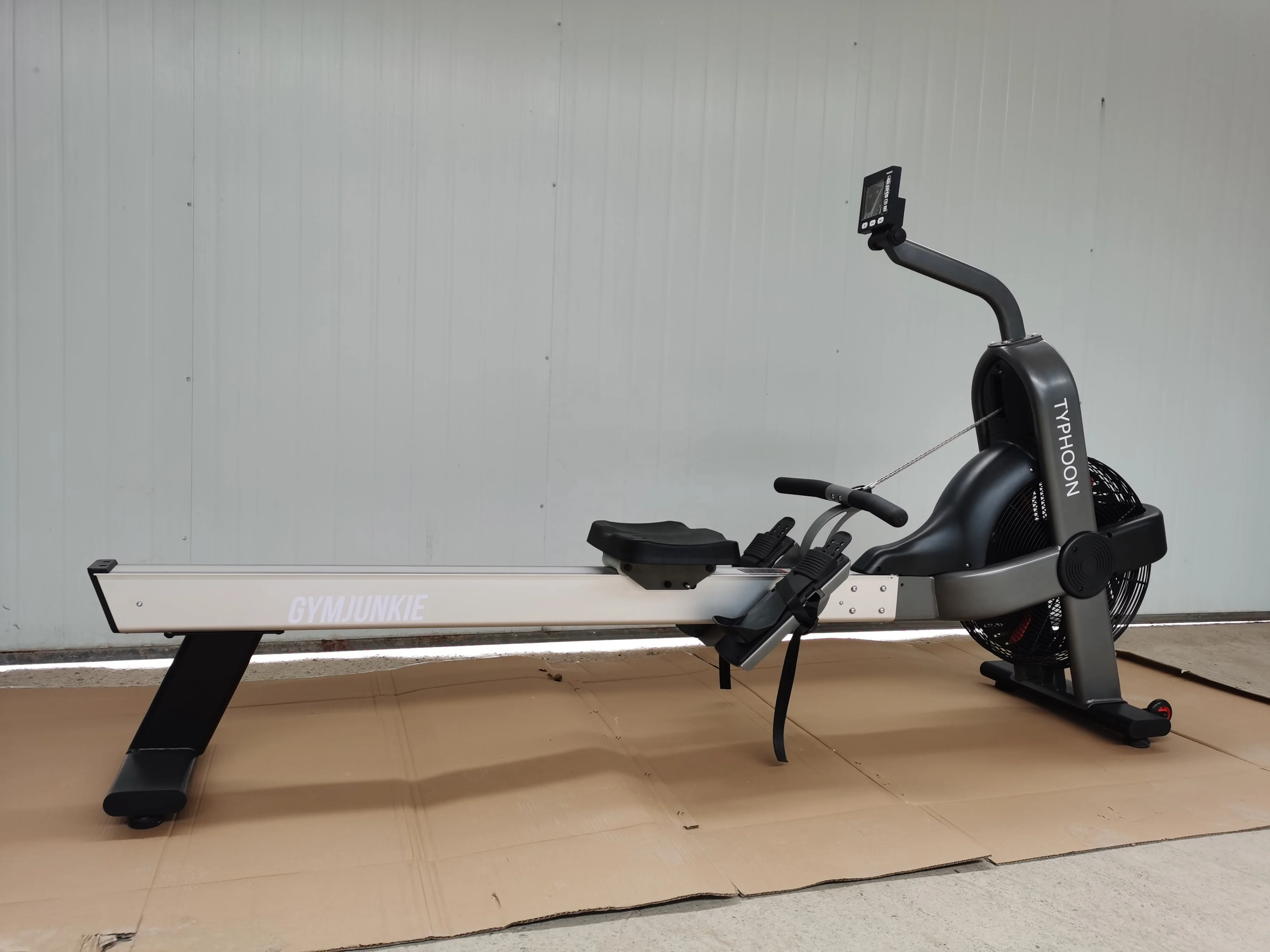 Commercial Indoor Water Rower Seat Rowing Machine Double Track Rower Water Equipment Smooth