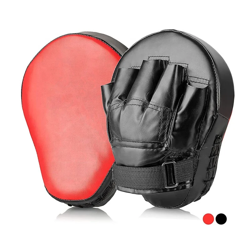 2PCS Curved  MMA Martial Punching Mitts Boxing gloves Pads Target Gloves Kick Practice Boxing Hand Target