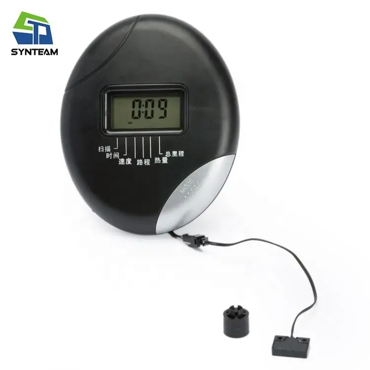 ZT electrical frequency smart digital  exercise bike speed chlorine step counter meter with LCD screen for factory price
