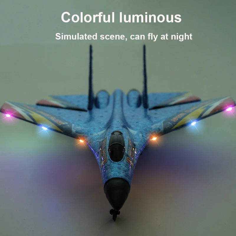 Su 35 27 yellow ride on car 2.4g drone epp foam rc aircraft plane jet model unbreakable cool rc airplane for fighter rc plane