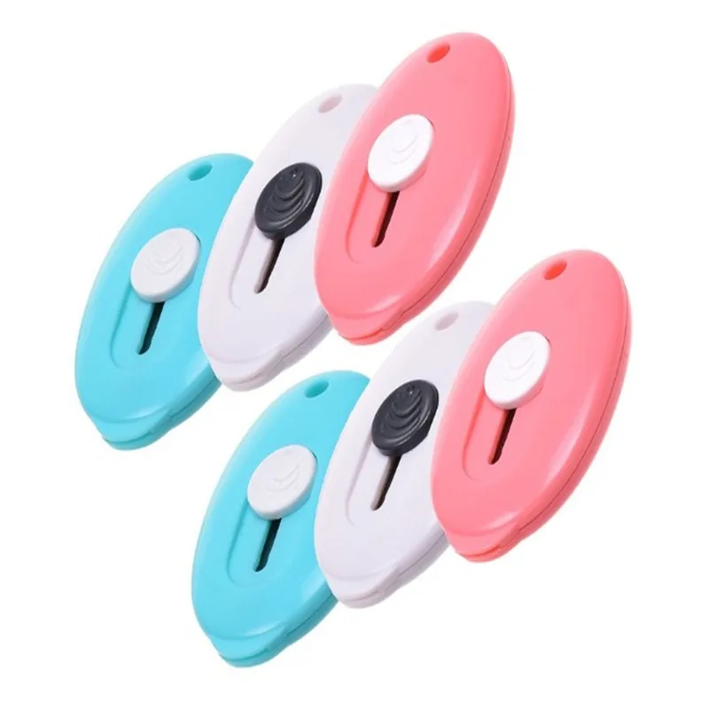 Candy Color Slitting Blade, Best Utility Knife for Students 9mm  express box opener safe box opener
