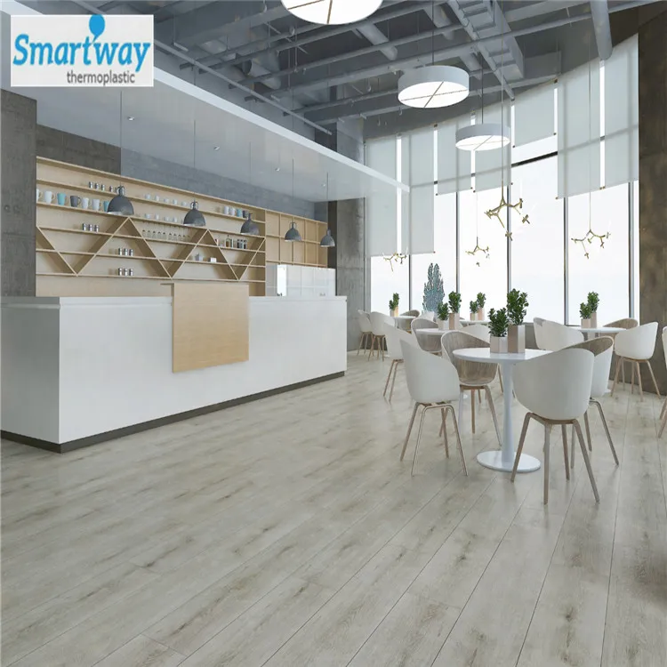  Прямая поставка с завода Водонепроницаемый виниловый настил 5 мм SPC Жесткий Сердечник