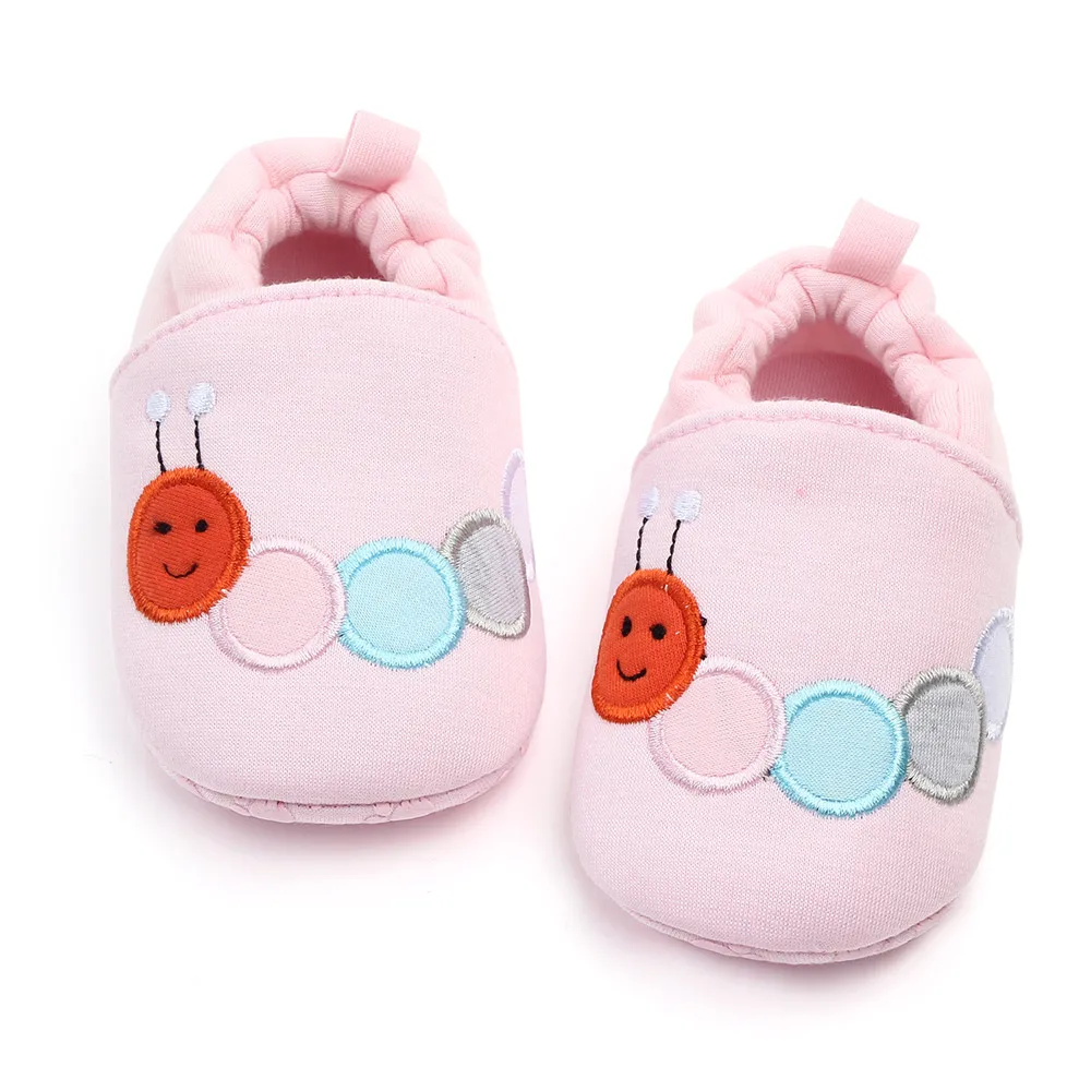 New fashion Cotton fabric Cute animal 0-2 years breathable baby cotton shoes