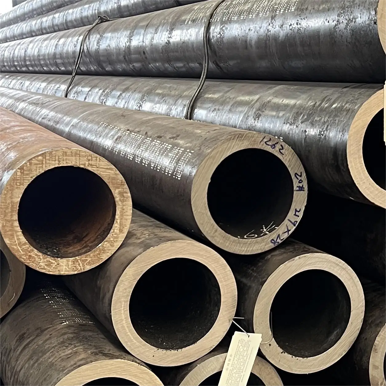 DIN2448 ST37.0-Seamless steel pipe suitable for construction, high temperature corrosion resistance