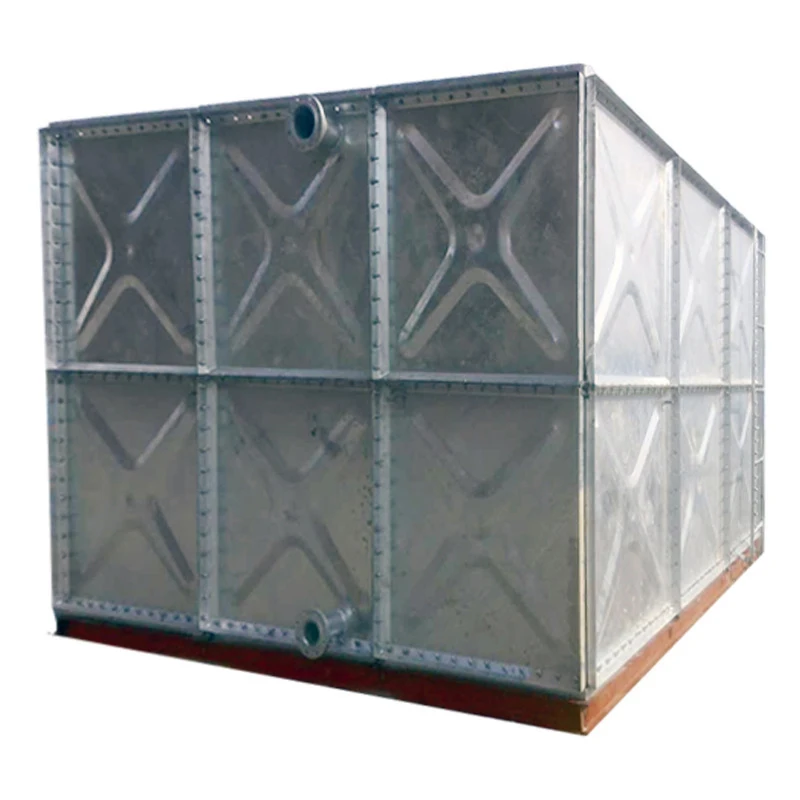 Hot Selling Galvanized steel water storage tank Applicable to Manufacturing Plant
