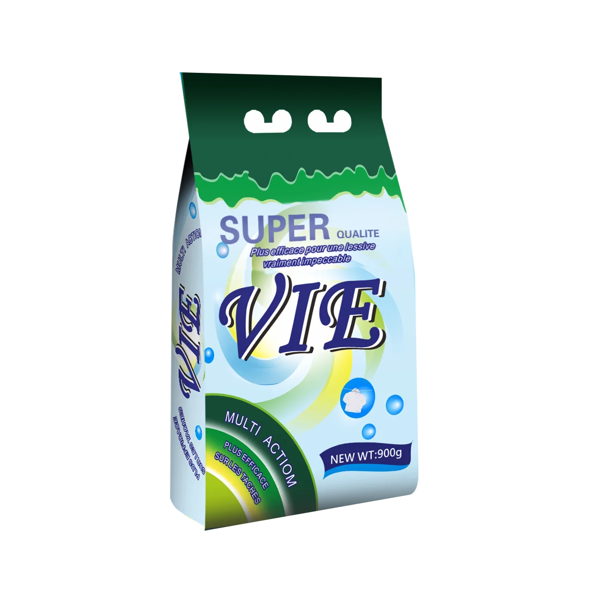 900g VIE private logo rich foam laundry detergent washing powder soap in detergent manufacturer to Ghana
