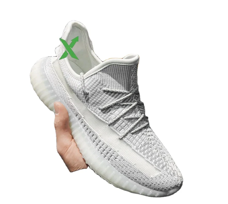 Original Yeezy 350 Putian Brand Logo Sneakers Men Women Breathable Jogging Shock Absorption Casual Running Tennis Shoes