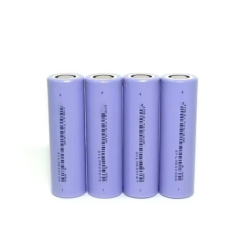 21700 Rechargeable lithium ion battery 4000mah 3.6V 3.7v 40P battery cell for Power Tools 21700 Cylindrical cell