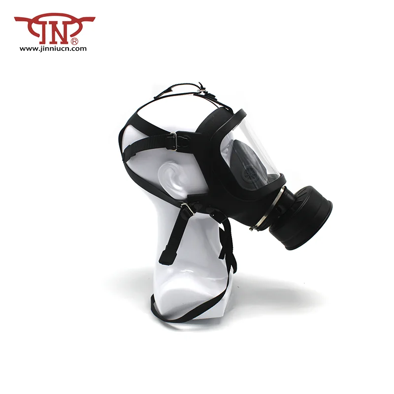 Wholesale Tactical Black Masque A Gaz Gas Mask With Filter Respirator Silicone Full Face Half Chemical Toxic Gas Mask