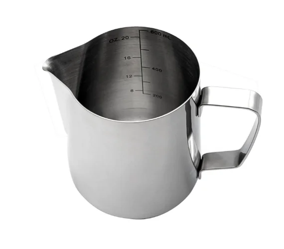 coffee milk jug with stainless steel for high quality  barista milk pitcher