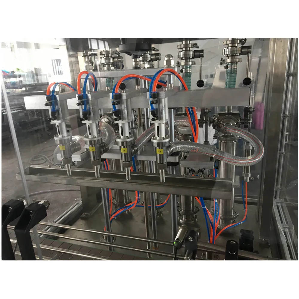 Automatic liquid/paste filling machine oil filling line water bottling machine production line