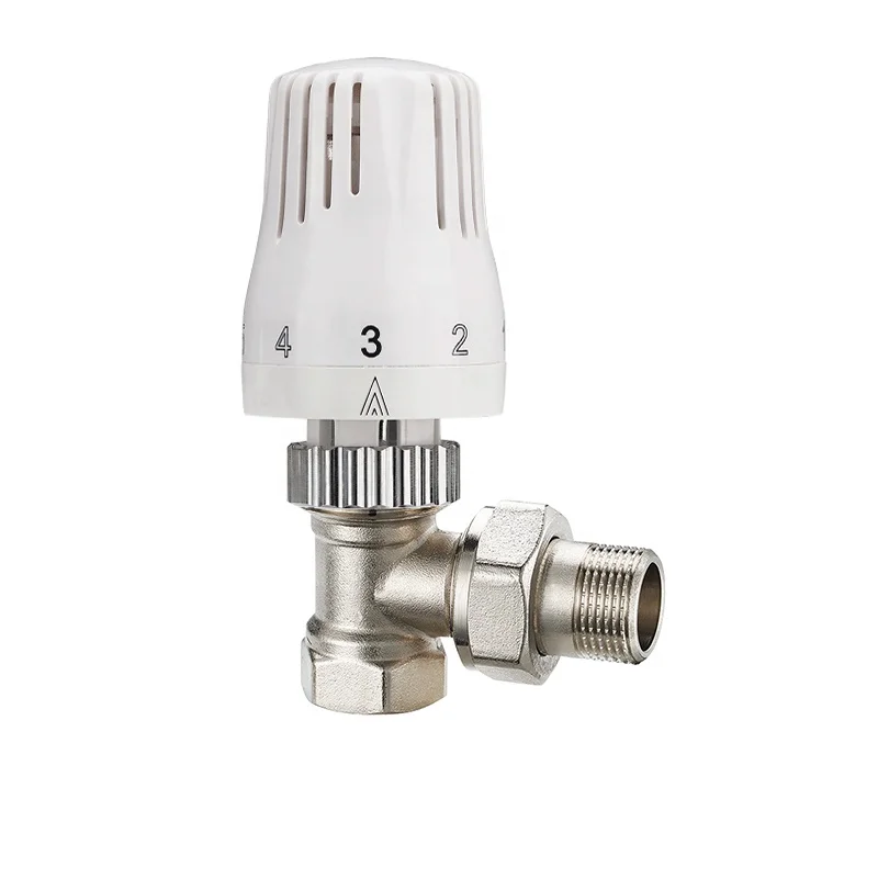 M30*1.5mm 1/2in preset Regular Angle trv angle radiator valve