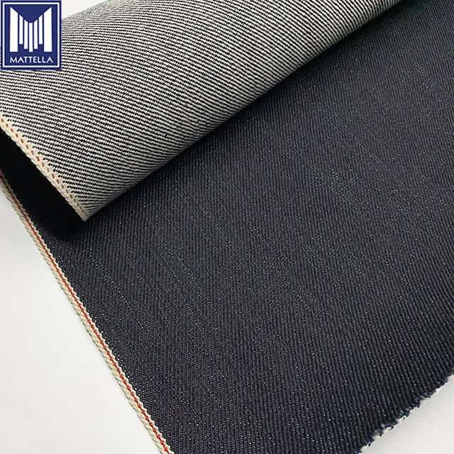 22oz indigo made from Japanese selvedge raw denim little to no shrinkage for classic Type jacket