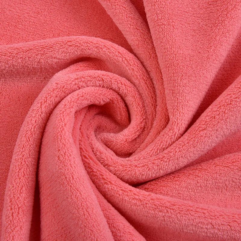 288F Coral Fleece Fabric 100% Polyester High Quality Material for Clothing and Home Decor