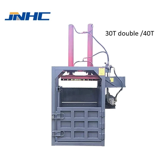Hydraulic Vertical Compactor Vertical Used Baler Machine for Cardboard waste paper baling press machine
