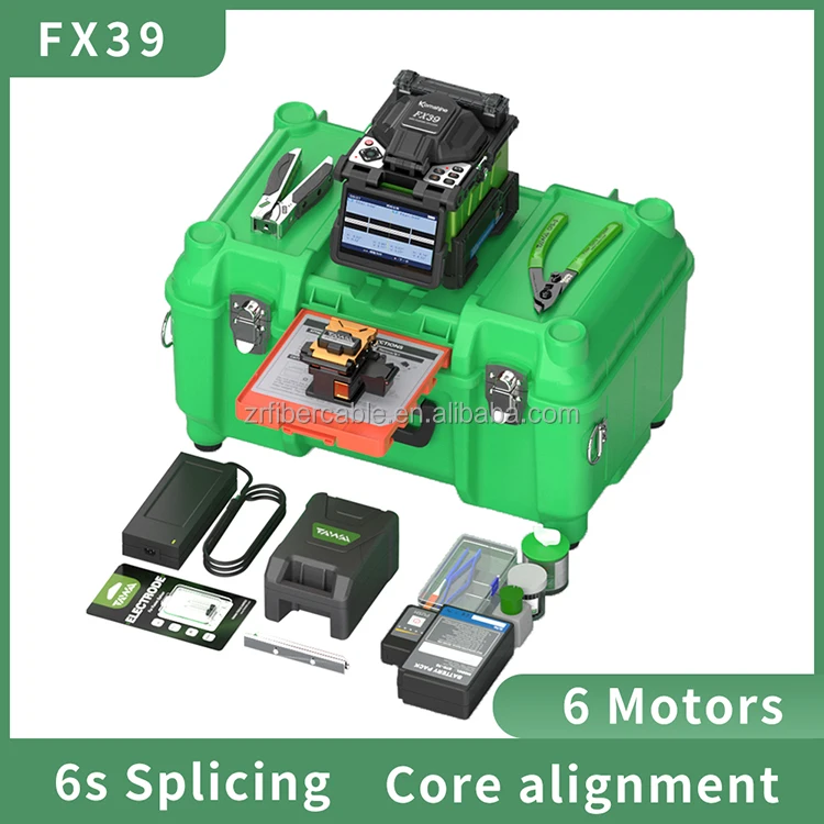 Fusionadora Komshine FX-37 FX-39 GX-39 сварочный аппарат оптический автоматический сварочный аппарат FX37 FX39 GX39 волоконно-оптический сварочный аппарат цена