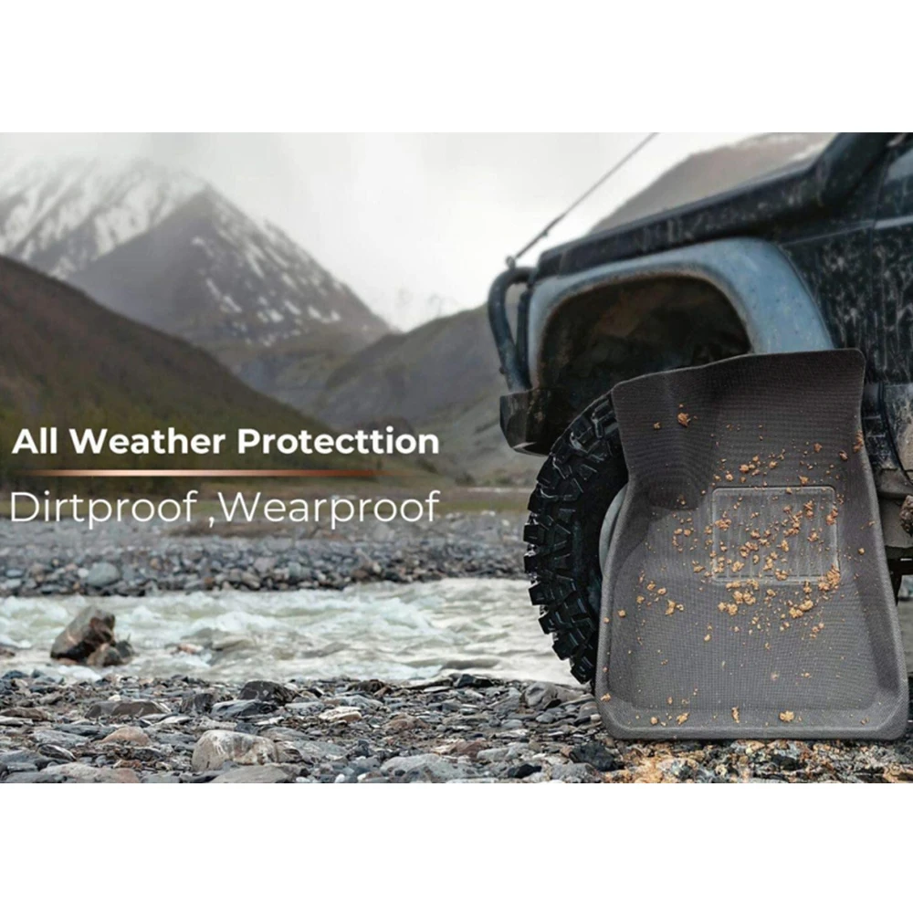 Amazon Hot Sell 3D Foot Pad Car Floor Mat Liner Floor Mats Waterproof Non-Slip Carpet For Tesla Model 3 Model Y 2021