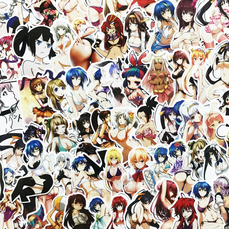 70pcs bunny girls stickers anime girls stickers for ebay cars Luggage decoration PVC Waterproof stickers