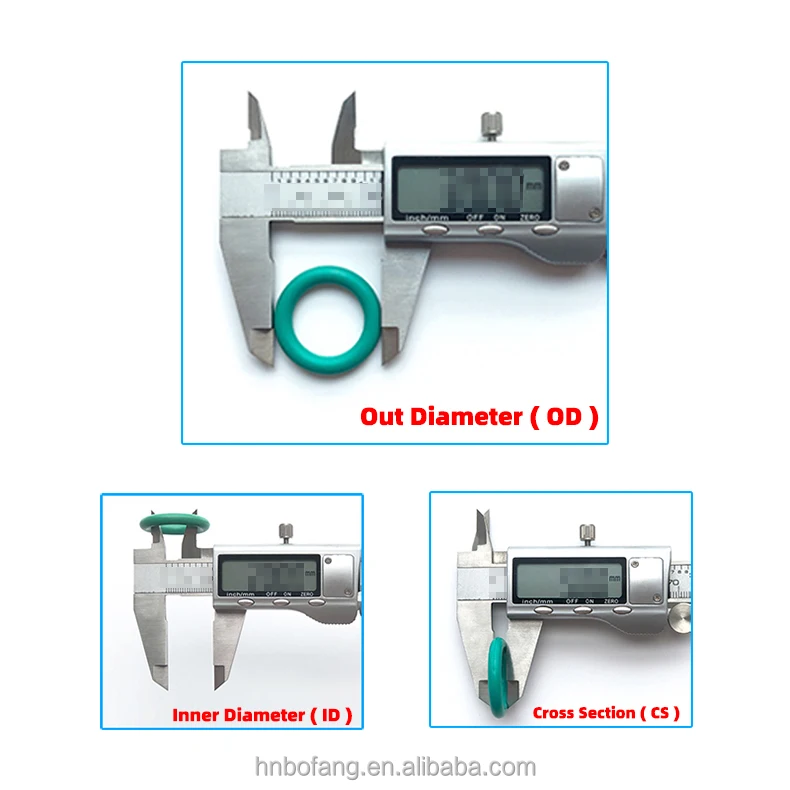 1 mm Cross Section Diameter  Good Tear Resistant and Low Temperature Resistant High Transparent Silicone O Ring