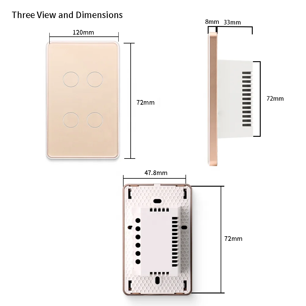 Tuya Zigbee Switch WiFi Smart Home Lights Switch Wireless Remote Electric Wall Switches Google Home Alexa Smartsteps