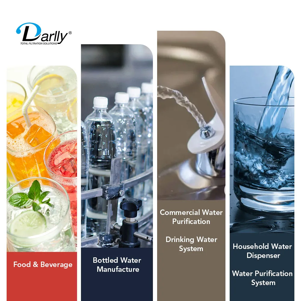 Drinking Water PP Melt Blown Filter Cartridge Drinking Water System with Silver Ion Ingredient