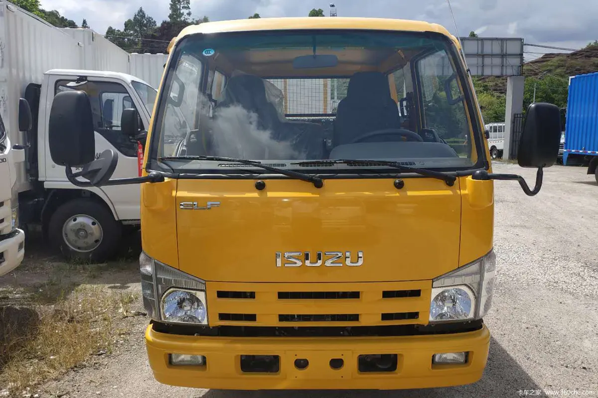Isuzu 100P Double Cab Dump Truck (131HP) Diesel Manual 4x2 Heavy Truck Rear Camera Euro 6 Emission Standard JMC Engine Brand