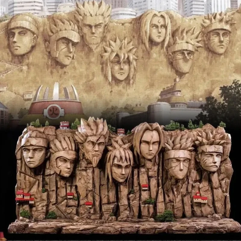 8 Styles Anime Hokage Hashirama Tobirama Sarutobi Hiruzen Namikaze Minato Tsunade Kakashi Action Figure PVC Statue Gift For Kids