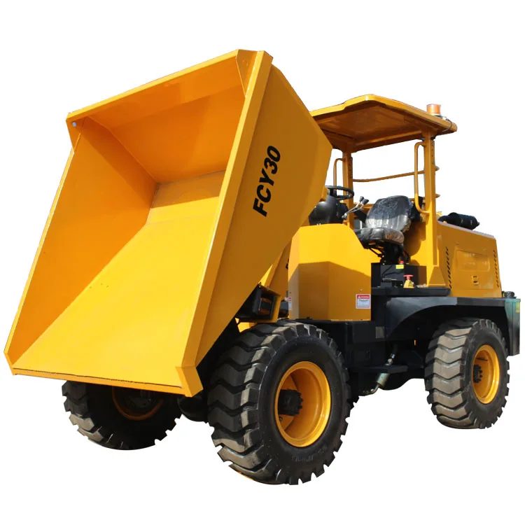 FCY30 4*4 wheel drive mini site dumper off road dump truck for construction use 4 Wheel Tipper Truck Mining Dump Truck for Sale