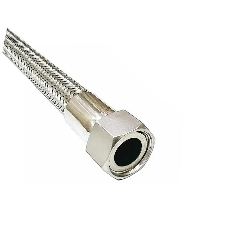 Make-to-order strong and durable high corrosion resistanc flexible corrugated falanged nut type stainless steel metal hose