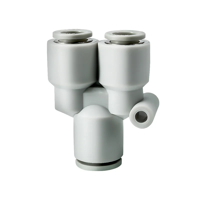 KQ2U male thread One-touch No Connection Plastic Pneumatic Connector Coupling Hose Fitting Joint For Metric Size Tube