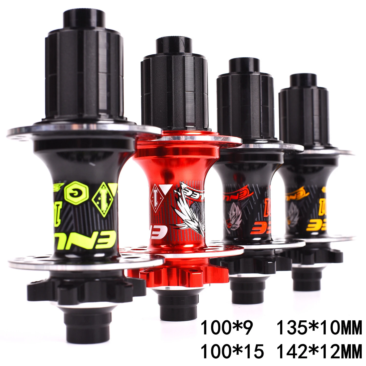 Plane 36 full-tooth planetary ratchet hub front rear bicycle hub alloy mountain bike hub