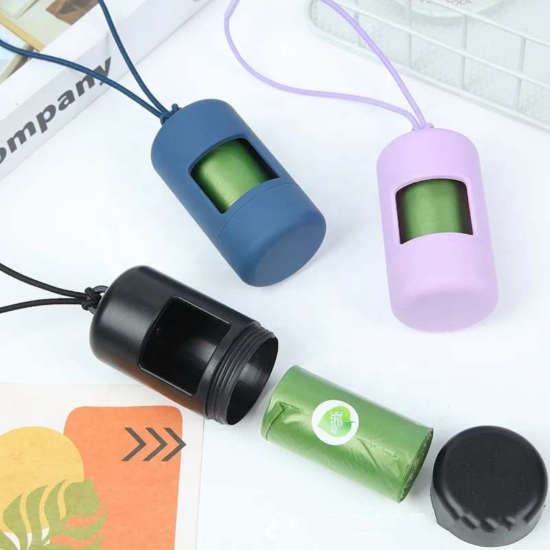 Juice Pet Pet Toilet Collector Garbage Shell Dog Biodegradable Dog Poop Bag Carrier Portable Pet Waste Bag Dispenser