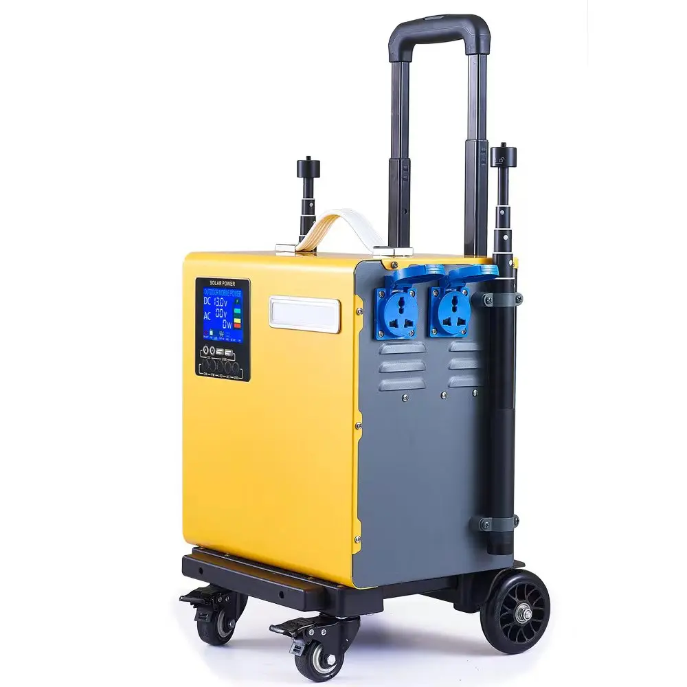 Solar Generator with Panels Larger Lifepo4 Battery Power Capacity 5000wh BH-3800w High Energy Outdoor Emergency Home