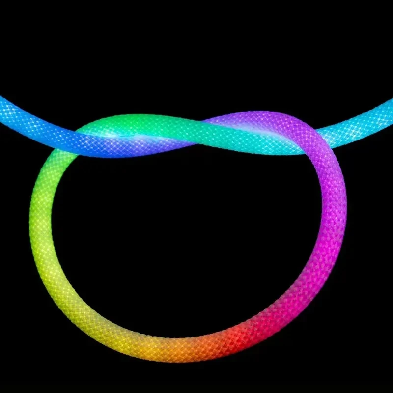 Круговой изгиб цифровой RGB 360 градусов угол луча WS2812 SMD неоновая трубка