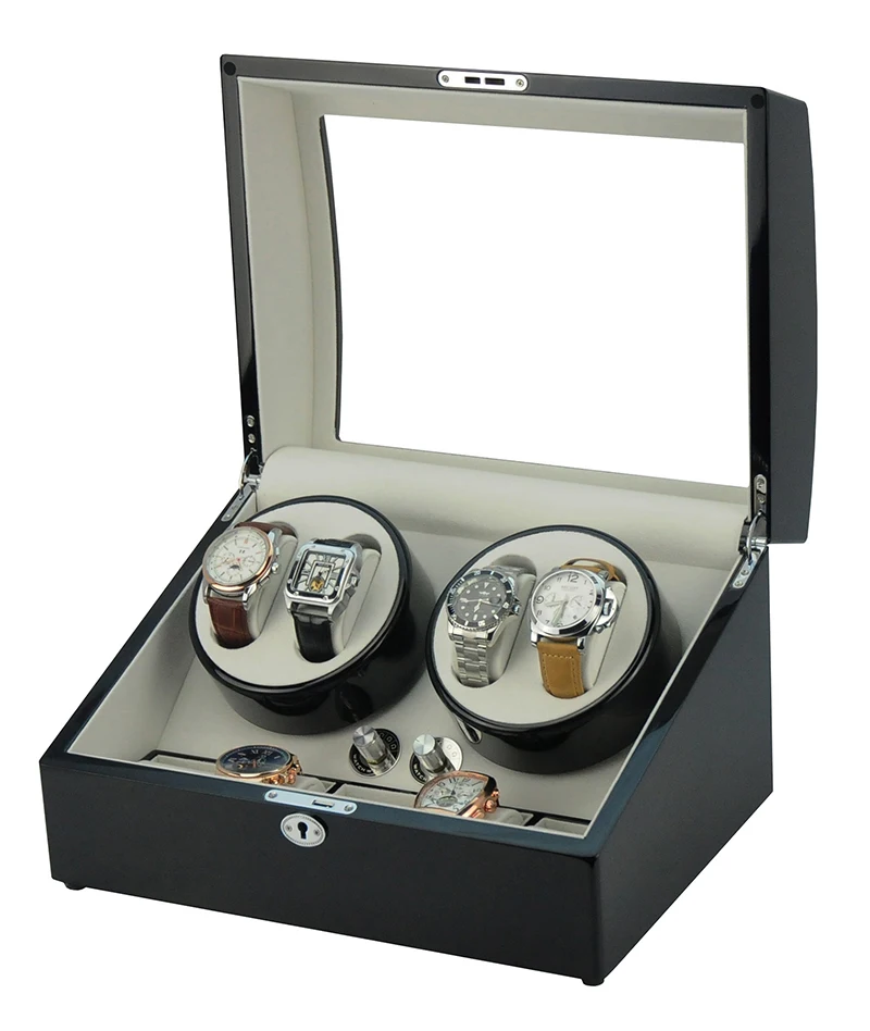 Деревянная коробка для часов с акриловым окном
