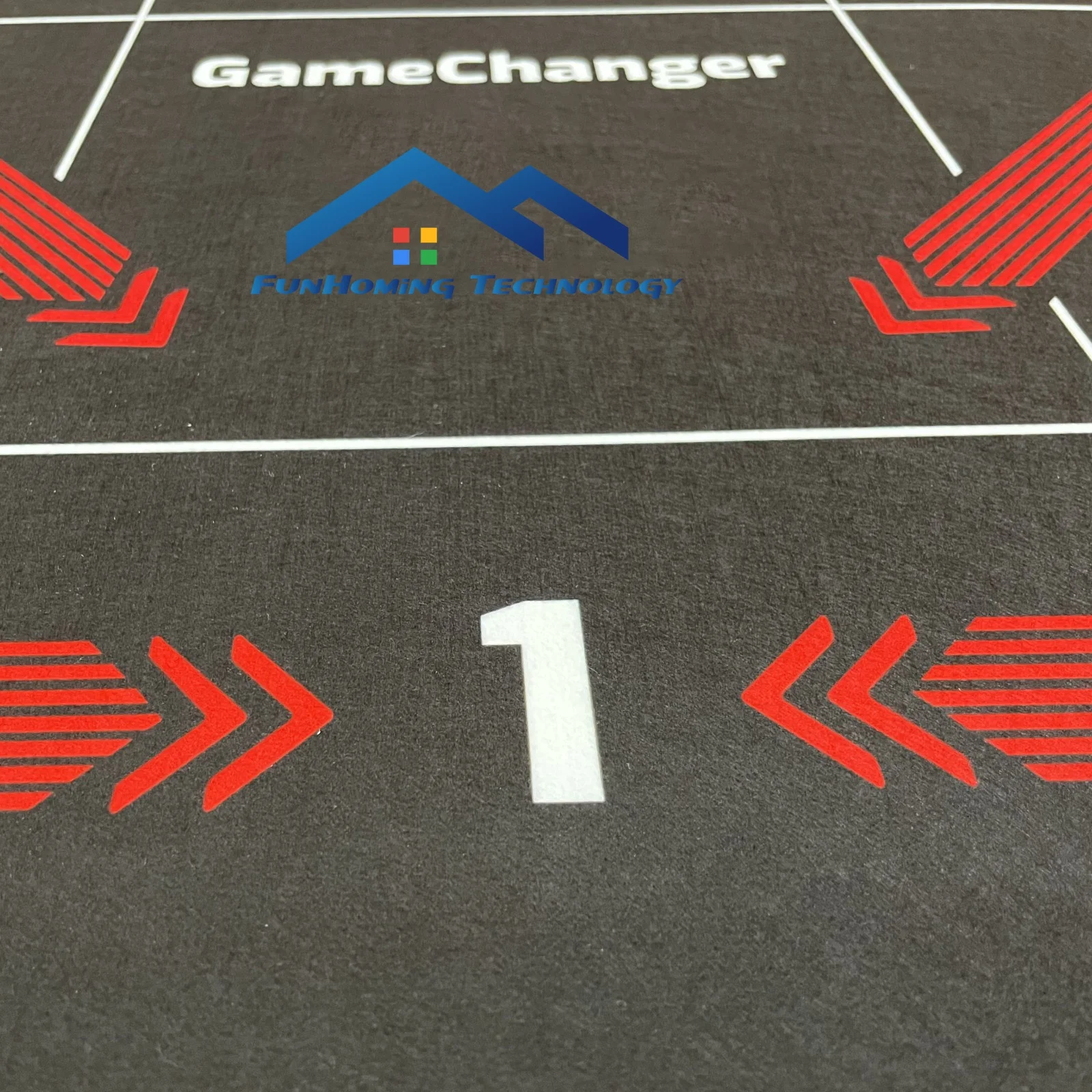 Custom Logo Professional Soccer Ball Mastery Mat Accessories Football Training Mat