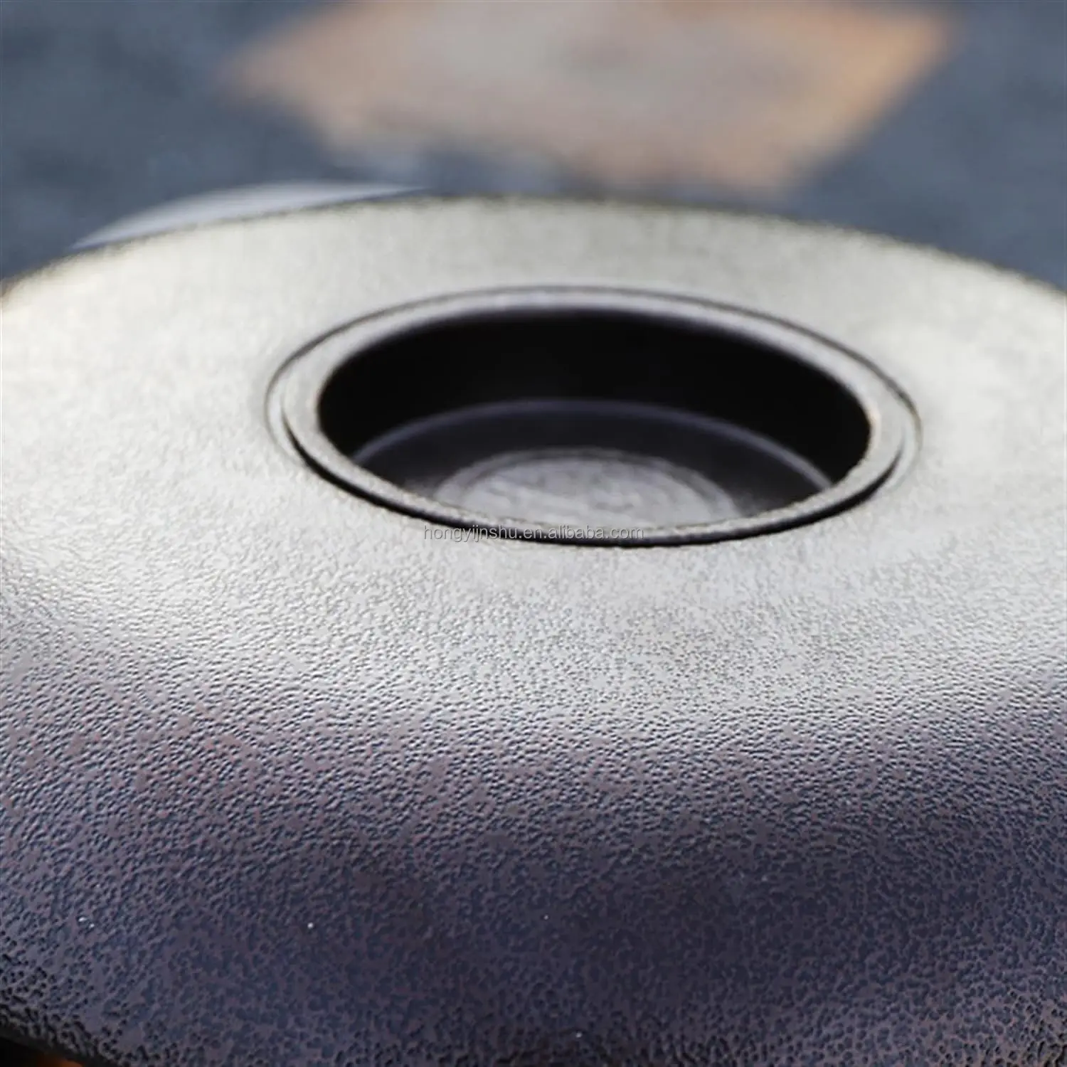 Round design wooden trash can commercial trash cans stainless steel garbage bin