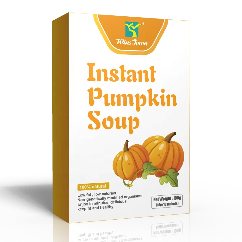 Instant soup pumpkin soup