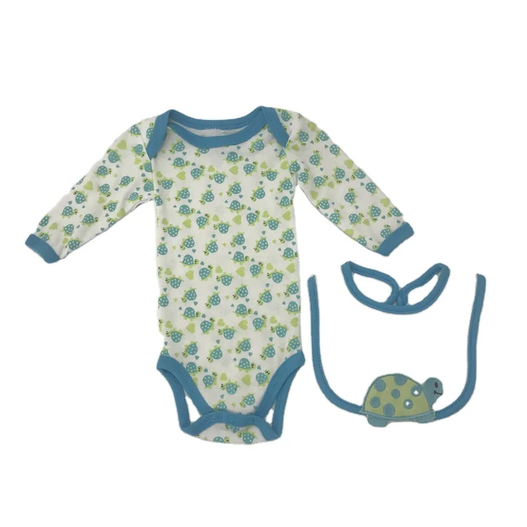 
Longsleeve Plain Soft Baby Clothing 2 Pcs Manufacturers Newborn Baby Doll Clothes 