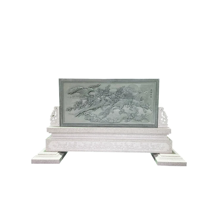 Marble Stone Relief Culture Wall Screen Wall Red Natural Stone Nine Dragon Relief