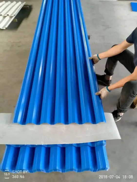 Metal deck 18-76-836,the thickness is 0.3mm-0.8mm  Galvanized corrugated sheet, galvanized steel sheet