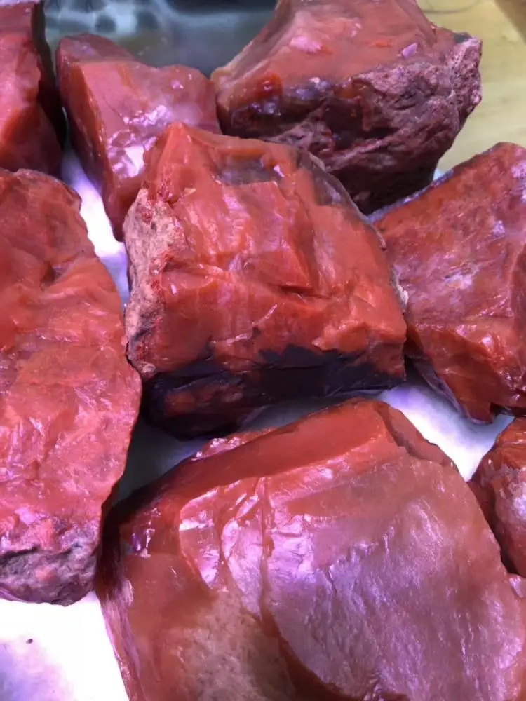 Wholesale Natural South Red Agate Mineral Carnelian Crystal Quartz Tumbled