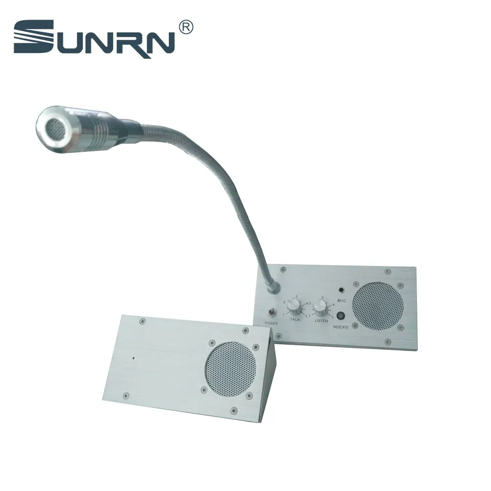 Dual Way Intercom System for Window Counter Intercom