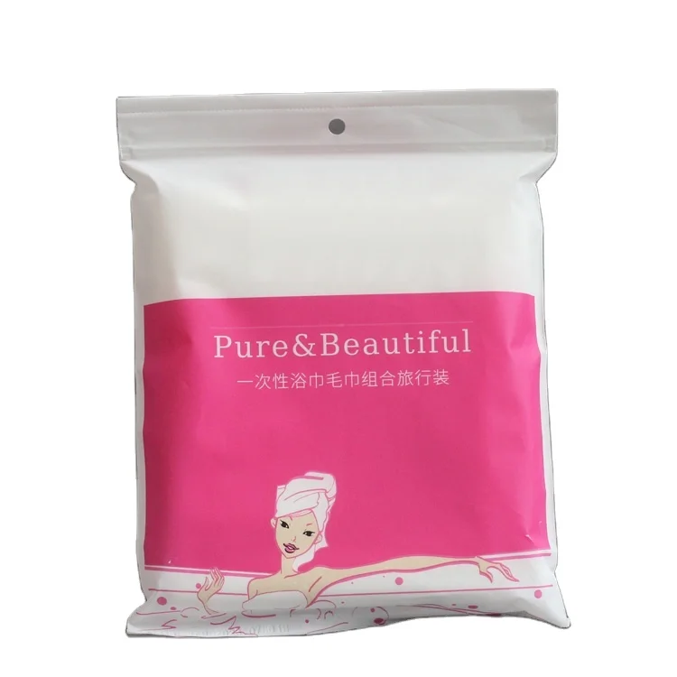 Disposable Beauty Salon Body Towel Non Woven Disposable Hair Towel Disposable Bath Towel For hair, face and body cleaning