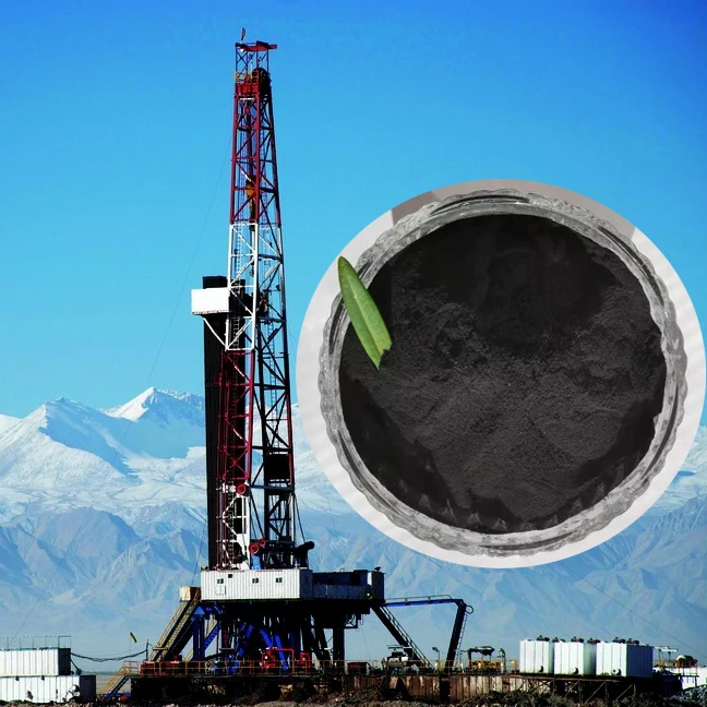 Hot Sell Good Water Soluble Petroleum Drilling Additives  Sodium Humate Powder